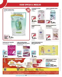 Volantino Ipercoop Pagina 23: Detergente intimo Venus €1,69, Lines specialist lady €1,99