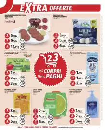 Volantino Ipercoop Pagina 3: Hamburgerini di scottona fior fiore €5,98, Mozzarella latte fieno Brimi €6,84