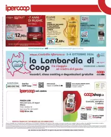 Volantino Ipercoop Pagina 40: Shampoo, balsamo e trattamenti intensivi Elvive €2,69, Ritocco Perfetto L'Oréal €7,99