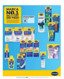 Volantino Ipercoop Pagina 45: Dr. Scholl's LINEA PER IL BENESSERE DEL PIEDE