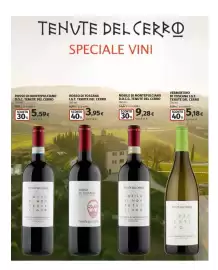 Volantino Ipercoop Pagina 47: Rosso di Toscana Tenute del Cerro €3,95, Rosso di Montepulciano Tenute del Cerro €5,59