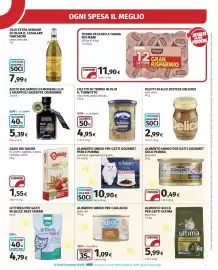 Volantino Ipercoop Pagina 9: Alimento umido per gatti Gourmet Perle Purina €10,90, Filetto di tonno in olio Il Tonnotto €4,95