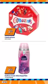 Action Flugblatt woche 39 Seite 2: Celebrations €3,99, Endless Scent Wäscheparfüm €2,48