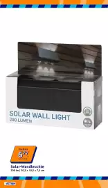 Action Flugblatt woche 39 Seite 5: Solar-Wandleuchte €6,77