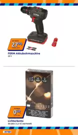 Action Flugblatt woche 39 Seite 7: Lichterkette €0,69, FERM Akkubohrmaschine €27,98