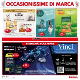 Volantino Italmark Pagina 13: Friskies Secco Cane €6,90, Purina One Dual Nature €1,99