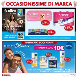 Volantino Italmark Pagina 14: Scottex L'Originale €2,99, Scottex Amore di Casa €2,99
