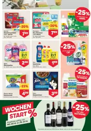MPreis Flugblatt woche 40 Seite 11: Somat Geschirrspültabs oder -pulver €7,99, Pampers Dry, Premium oder Pants €7,99