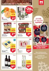 MPreis Flugblatt woche 40 Seite 7: Clementinen €2,49, Handl Tyrol Kaminwurzerl €2,49