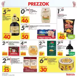 Volantino Italmark Pagina 11: Torta Limone Mulino Bianco €4,99, Riso Carnaroli Gallo €2,79