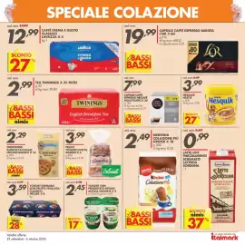 Volantino Italmark Pagina 13: Capsule caffè espresso Nescafé Dolce Gusto €7,99, Trecce Yogurt/Uvetta Abaribi €3,99