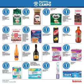 Volantino Italmark Pagina 27: Vino Asolo Prosecco Superiore DOCG Millesimato La Gioiosa €1,00, Spazzolini Oral-B €1,00