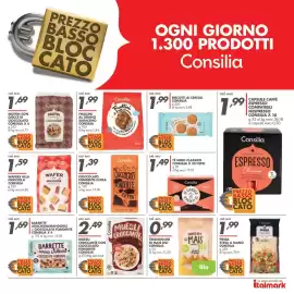 Volantino Italmark Pagina 31: Tè nero classico Consilia €1,49, Biscotti ai cereali Consilia €1,99