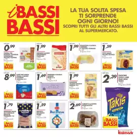 Volantino Italmark Pagina 33: Merenda classica Buondì €1,69, Focaccina classica morbida Il Vecchio Fornaio €1,99