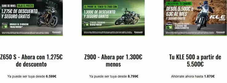 Folleto Kawasaki Página 1