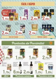 Folleto Keisy Página 2: Garofalo - mezzelune pasta fresca €2,49, Brillante - gnocchi fresc amb formatge €2,49