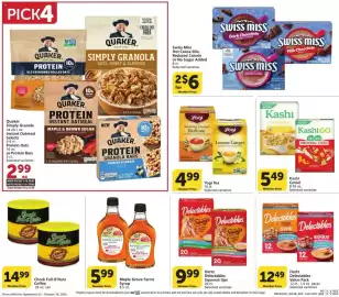 Vons weekly ad Page 11: Kashi Cereal €5,49, Swiss miss hot cocoa mix €6,00