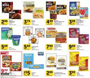 Vons weekly ad Page 12: Totinos Party Pizza €9,99, Yasso frozen greek yogurt €5,49