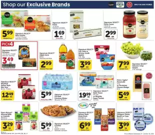Vons weekly ad Page 8: Signature Select meatball italian style bite size €12,49