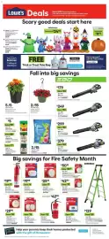 Lowe's weekly ad Page 1: First Alert €19,98, First Alert €25,98