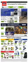 Lowe's weekly ad Page 2: DeWalt 20v max* xr* 4-ah and 2-ah 2-pack batteries €129,00