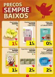 Folheto Auchan semana 39 Página 2: Cogumelos Laminados Auchan €2,39, Fiambre corrente fatias €1,35
