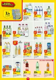 Folheto Auchan semana 39 Página 30: Água c/ Gás Frize €2,59, Concentrado GUD Laranja/Maracujá €5,39