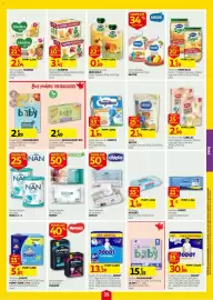 Folheto Auchan semana 39 Página 35: Numa Seleção de Toalhitas Chicco, Saqueta blédina €3,45