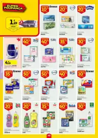 Folheto Auchan semana 39 Página 40: Fairy, Papel Higiênico Foxy Seda