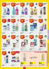 Folheto Auchan semana 39 Página 43: Numa Seleção de Géis Sanitários Harpic, Duraglit numa seleção de artigos