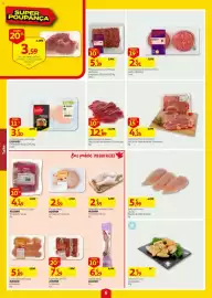 Folheto Auchan semana 39 Página 6: Costeletas Mistas de Porco €4,25, Peito de Frango €5,99