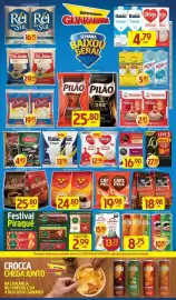 Encarte Supermercados Guanabara Página 2: Farinha integral glória €12,98, Biscoito Salgadinhos Piraquê €2,99