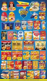 Encarte Supermercados Guanabara Página 4: Hambúrguer texas burger €15,98, Steak de frango sadia ou perdição €2,39