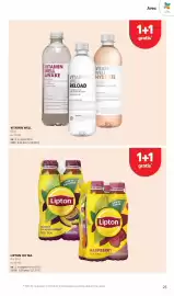 Spar folder Pagina 25: Vitamin well €4,88, Lipton ice tea €6,28