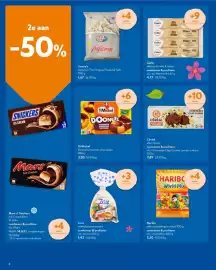 OKay folder Pagina 8: Céréal alle koeken €3,89, St michel doonuts marmer chocolade €3,05