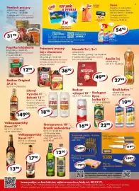 CBA leták | Potraviny Strana 4: Akinu Kuřecí chipsy 75g €31,90, Savo Koupelna čistící sprej 500ml €54,90