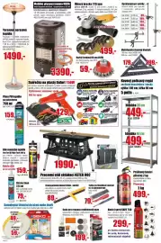 EVA leták Strana 2: Dufurt svářečka na plasty 150W €429,00, Úhlová bruska 125 mm €499,00