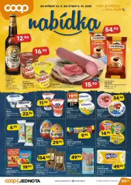Coop leták | Jednota Strana 1: Tchibo Gold Selection €154,90, Gervais vybrané druhy €19,90