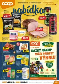 Coop leták | Jednota/Konzum Strana 1