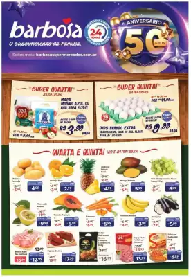 Tabloide Barbosa Supermercados (válido até 24-09)