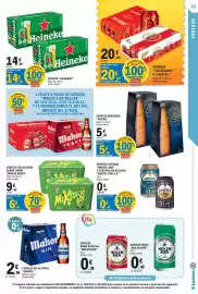 Catálogo E.Leclerc Página 13: Amstel Oro €0,85, Mahou cerveza sin alcohol €2,94