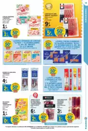 Catálogo E.Leclerc Página 19: Campo Frío lonchas finíssimas €1,99, Oscar Mayer wiener classic €1,39