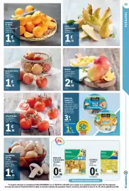 Catálogo E.Leclerc Página 23: Pera conferencia €1,75, Manzana royal gala €1,75