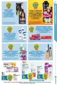 Catálogo E.Leclerc Página 31: Demak up discos desmaquillantes €1,99, Unnia gel de baño €1,60