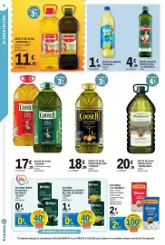 Catálogo E.Leclerc Página 8: Koipesol aceite de girasol €1,99, Hojiblanca aceite de oliva virgen extra €20,95