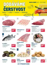 Makro leták týden 39 Strana 1: Vlk mořský €299,00, Kuřecí inner filet €89,90