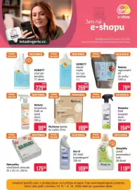 Teta leták Strana 3: SONETT prací gel sensitive 27 dávek €229,00, Natuty koupelnový čistič ve spreji citron €99,00