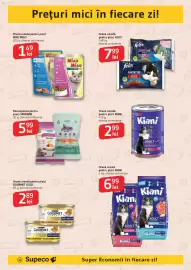 Catalog Supeco Pagină 12: Kiani hrană umedă pentru pisici €2,99, Serrano snacks €5,99