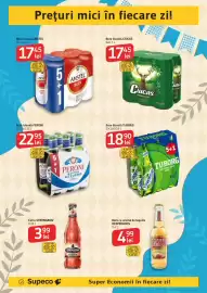 Catalog Supeco Pagină 2: Peroni nastro azzurro €22,95, Amstel bere blondă €17,45