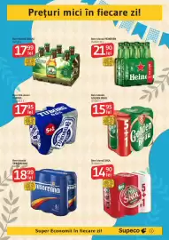 Catalog Supeco Pagină 3: Bere blondă Ciucas €17,99, Bere blondă timișoreana €18,99